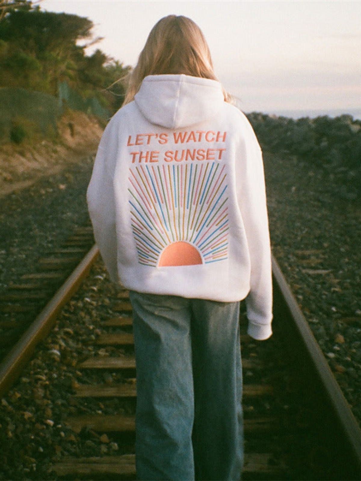 AURORA | Sweat à capuche Sunset