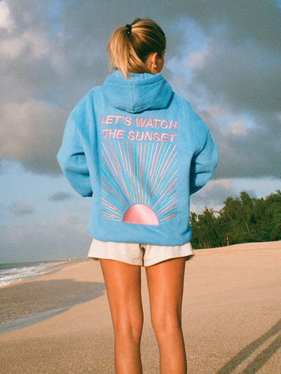 AURORA | Sweat à capuche Sunset