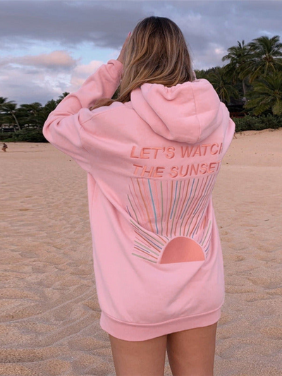 AURORA | Sweat à capuche Sunset