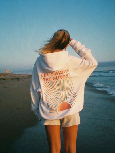AURORA | Sweat à capuche Sunset