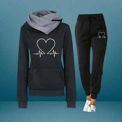 Élégance | Ensemble Confortable et Émotionnel Heartbeat