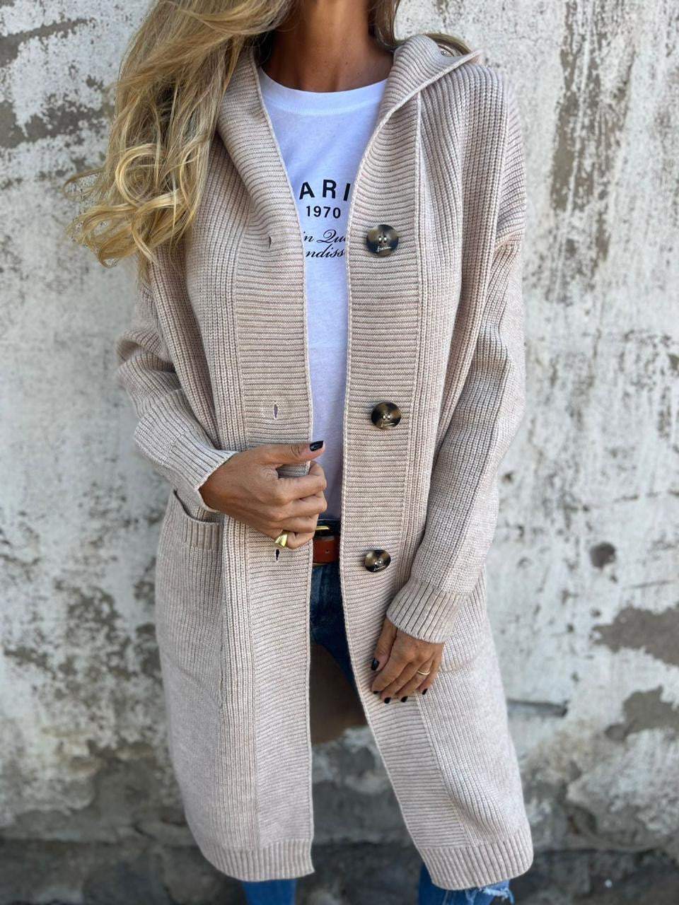 Frida | Cardigan Long et Confortable