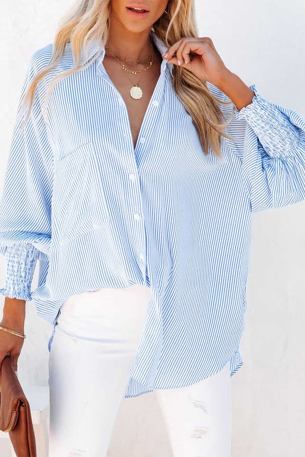 Olivia | Chemise Oversize Élégante et Tendance - LadiVania Paris