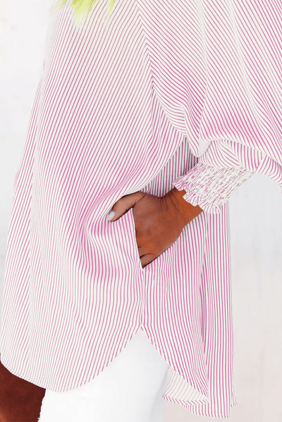 Olivia | Chemise Oversize Élégante et Tendance - LadiVania Paris