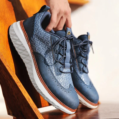 OXFORD | Sneakers en Cuir Élégantes et Confortables - LadiVania Paris
