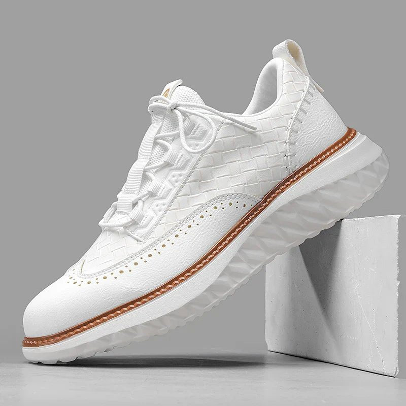 OXFORD | Sneakers en Cuir Élégantes et Confortables - LadiVania Paris