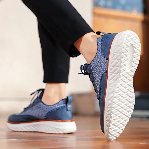 OXFORD | Sneakers en Cuir Élégantes et Confortables - LadiVania Paris