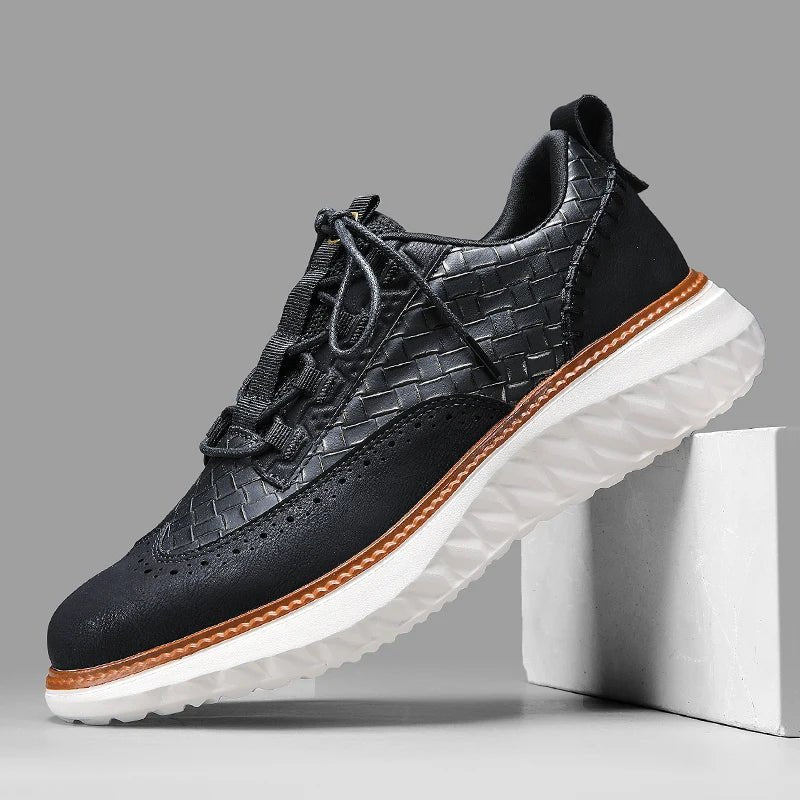OXFORD | Sneakers en Cuir Élégantes et Confortables - LadiVania Paris