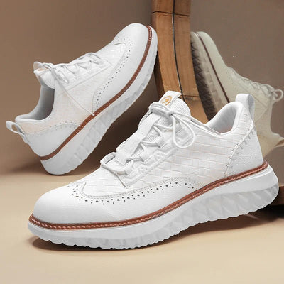 OXFORD | Sneakers en Cuir Élégantes et Confortables - LadiVania Paris