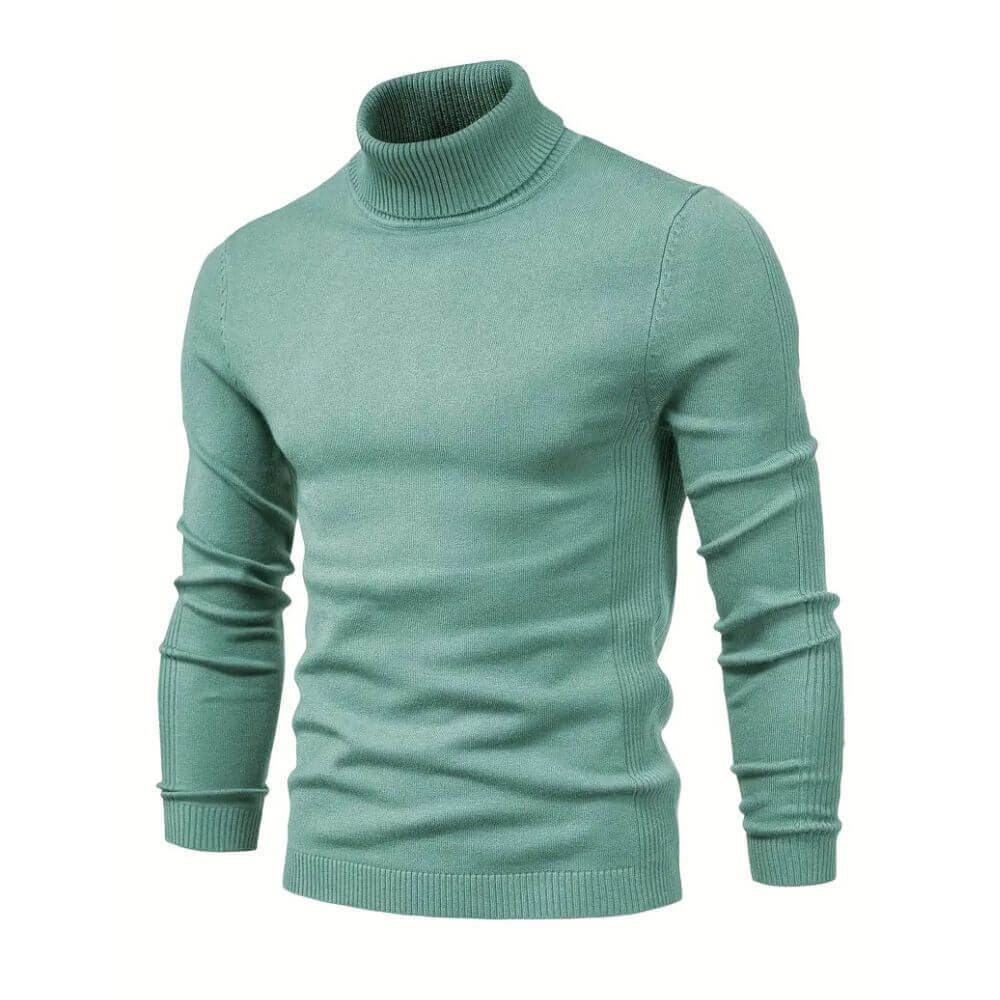 Vincenzo | Pull à col roulé élégant et confortable - LadiVania Paris