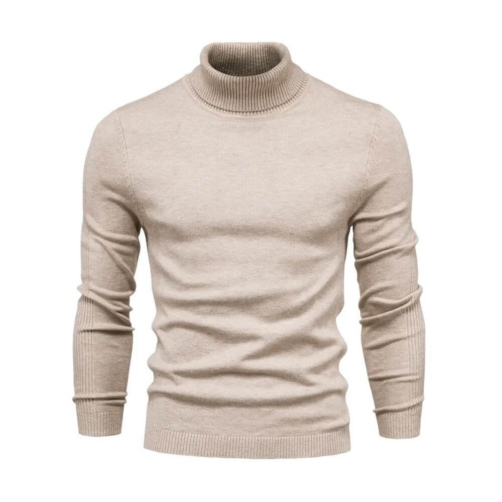 Vincenzo | Pull à col roulé élégant et confortable - LadiVania Paris